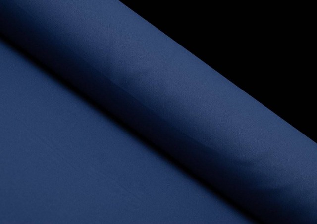 Tissu en Crêpe Koshibo de Couleurs couleur Bleu Cobalt