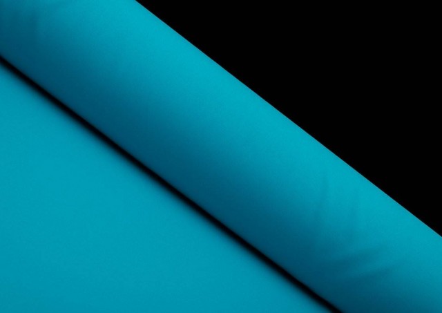 Vente de Tissu en Popeline de Couleurs couleur Bleu turquoise