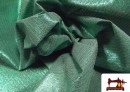 Acheter Tissu en Lamé Fantaisie couleur Vert Bouteille