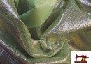 Vente de Tissu en Lamé Fantaisie couleur Vert