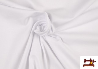 Acheter Tissu en Stretch Blanche Économique