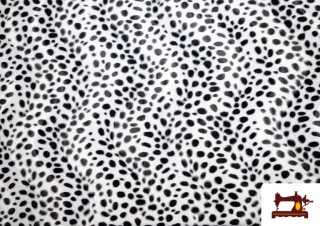 Tissu Imprimé Imitation Dalmatien - Poil Court Tissu Imprimé Imitation Dalmatien - Poil Court