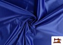 Vente en ligne de Tissu Satiné/Ketten de Couleurs couleur Gros bleu