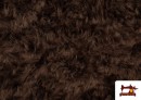 Acheter Tissu à Poil Long Marron pour Costume Animal couleur Brun