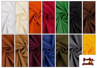 Tissu en Daim de Couleurs Tissu en Daim de Couleurs