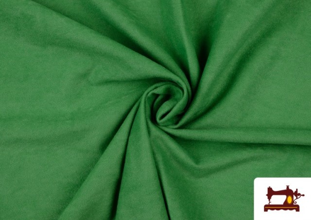 Tissu en Daim de Couleurs couleur Vert
