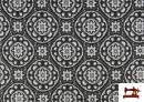 Acheter Tissu Style PuntRoma en Jacquard avec Imprimé Mandala