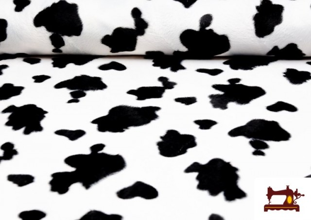 Vente en ligne de Tissu Imprimé de Vache - Poil Court