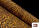 Tissu en Canvas Tigre Animal Print