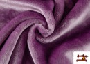 Vente en ligne de Tissu à Poil Court de Couleurs couleur Mauve