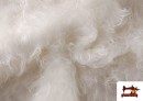 Vente de Tissu à Poil Long Blanc pour Costume Animal