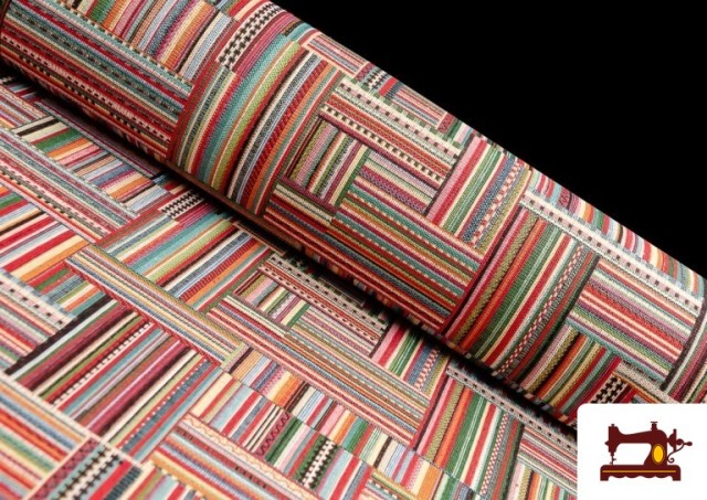 Acheter Tissu pour Tapisserie en Gobelin Multicolore