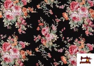 Vente de Tissu avec Imprimé Classique pour Robes Flamenco Vente de Tissu avec Imprimé Classique pour Robes Flamenco
