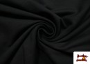 Acheter Tissu en Sweat de Couleurs couleur Noir