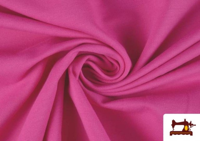 Tissu en Sweat d'Été French Terry couleur Rosé