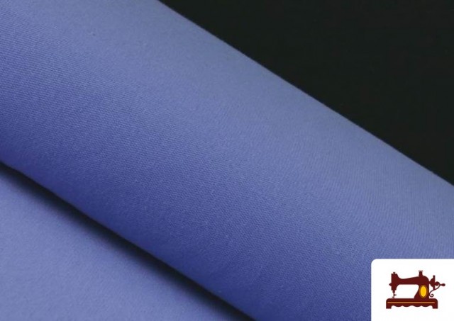 Vente de Tissu en Sweat de Couleurs couleur Bleu