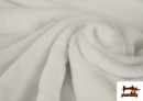 Vente en ligne de Tissu Éponge en Bambou de Couleurs Pastel couleur Blanc