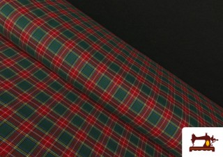 Acheter Tissu Viyella Imprimé à Carreaux Classiques Verts