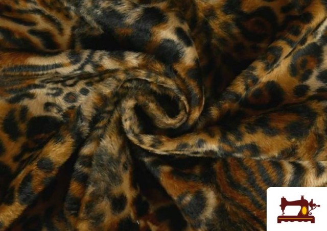 Vente en ligne de Tissu à Poil Court Animal Print Léopard et Tigre