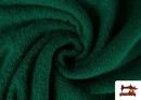 Vente en ligne de Tissu pour Serviettes avec Boucle Américaine de Couleur Beige Sable couleur Vert Bouteille