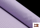 Acheter Tissu à Carreaux Vichy de Couleurs couleur Violet