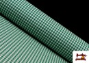 Acheter Tissu à Carreaux Vichy de Couleurs couleur Vert