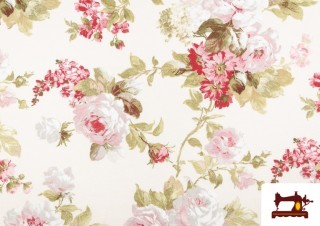 Acheter Tissu en Canvas avec Imprimé Floraux Acheter Tissu en Canvas avec Imprimé Floraux