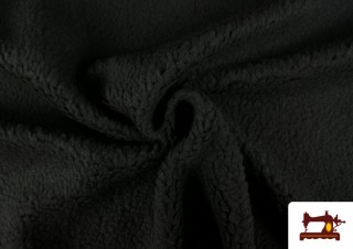 Vente de Tissu Imitation Laine de Mouton Noir Vente de Tissu Imitation Laine de Mouton Noir