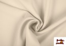 Acheter Tissu en Stretch Économique de Couleurs (Largeur 280 cm) couleur Écru