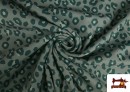 Tissu en Softshell avec Imprimé Léopard