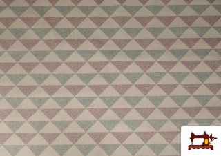 Acheter Tissu en Canvas avec Imprimé Coordoné Géométrique Acheter Tissu en Canvas avec Imprimé Coordoné Géométrique