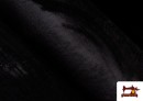 Acheter en ligne Tissu à Poil Noir Court pour Costumes