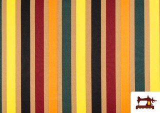 Vente de Tissu avec Rayures de Différentes Couleurs Vente de Tissu avec Rayures de Différentes Couleurs