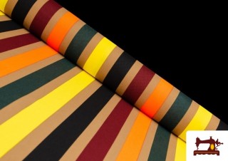 Tissu avec Rayures de Différentes Couleurs Tissu avec Rayures de Différentes Couleurs