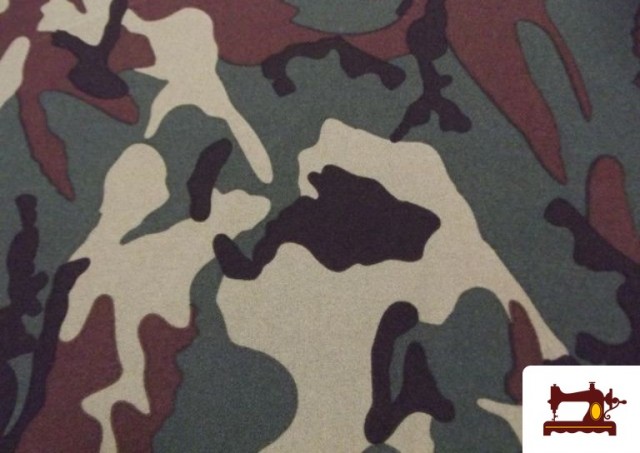 Tissu Imitation Camouflage Militaire