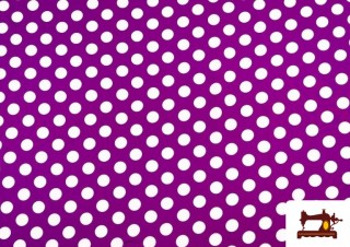 Acheter Tissu à Pois Couleur Mauve Acheter Tissu à Pois Couleur Mauve
