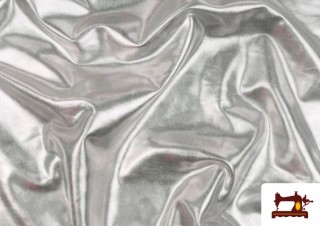 Tissu en Lycra Argenté Tissu en Lycra Argenté