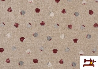 Acheter Tissu Anti-Tâches Imperméable Imprimé avec Fraises Acheter Tissu Anti-Tâches Imperméable Imprimé avec Fraises