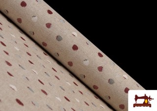 Tissu Anti-Tâches Imperméable Imprimé avec Fraises Tissu Anti-Tâches Imperméable Imprimé avec Fraises