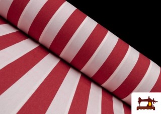 Vente de Tissu en Canvas pour Stores avec Finissage en Teflon Imperméable couleur Rouge Vente de Tissu en Canvas pour Stores avec Finissage en Teflon Imperméable couleur Rouge