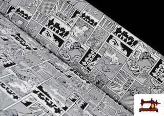 Tissu avec Imprimé BD Super-Héros Tissu avec Imprimé BD Super-Héros