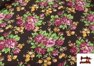 Tissu avec Imprimé Floral