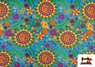 Vente de Tissu Fantaisie avec Imprimé Style Hippie Vente de Tissu Fantaisie avec Imprimé Style Hippie