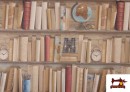 Vente de Tissu de Vieux Livres de Bibliothèque/Librairie