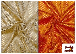 Vente de Tissu en Velours avec Paillettes/Strass Holographiques Vente de Tissu en Velours avec Paillettes/Strass Holographiques
