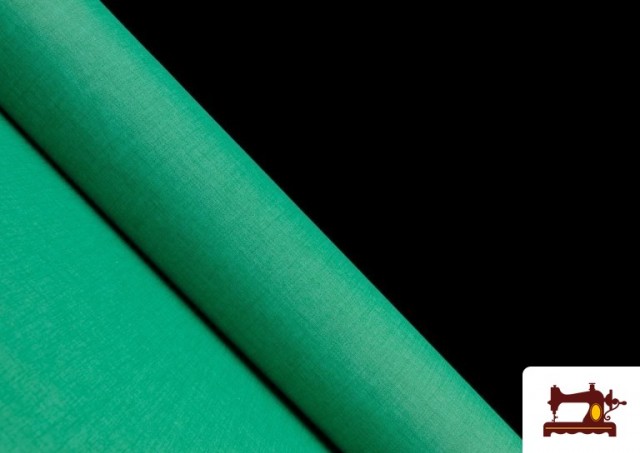 Tissu en Canvas avec Finissage Anti-Tâches pour Tapisserie couleur Vert
