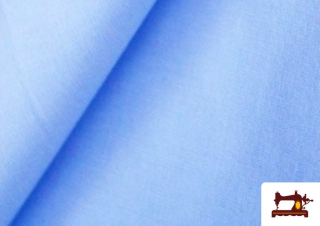 Acheter en ligne Tissu de Draps en Couleurs couleur Bleu