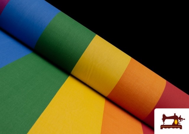 Acheter Tissu de Drapeau Gay, LGBTQ+ Arc-En-Ciel