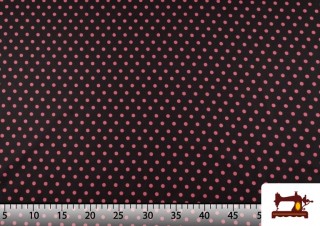 Tissu Crêpe à Pois pour Flamenco couleur Mauve Tissu Crêpe à Pois pour Flamenco couleur Mauve