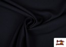 Tissu en Stretch Économique de Couleurs (Largeur 280 cm) couleur Noir